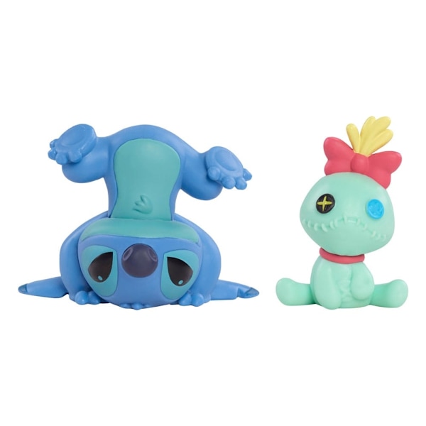 Lilo & Stitch Mini Figure 2-Pack Scrump & Upside Down Stitch 7 cm multifärg