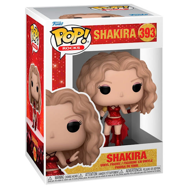 POP figure Shakira Super Bowl Multicolor