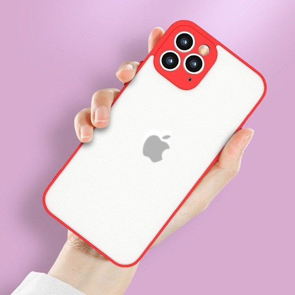 Milky Case Silicone Flexible Translucent Case for Xiaomi Redmi 9T Red Red