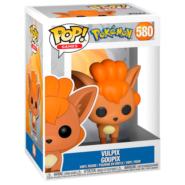 POP-figur Pokemon Vulpix Multicolor