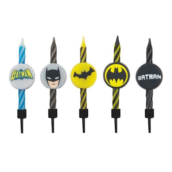 DC Comics födelsedagsljus 10-pack Batman multifärg