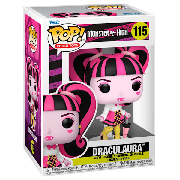 POP figure Monster High Draculaura multifärg