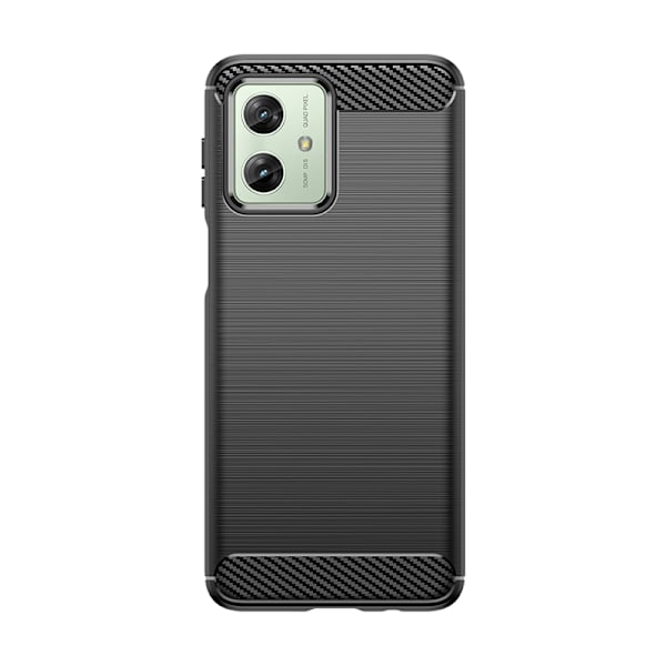 Carbon Case for Motorola Moto G54 - black Black