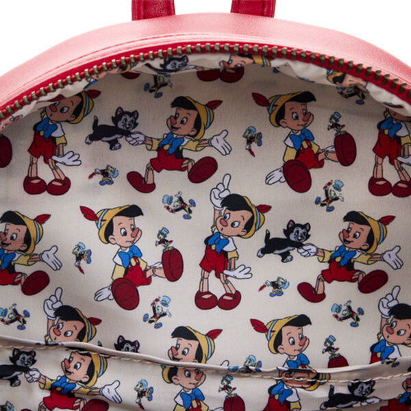 Loungefly Disney Pinocchio -reppu 26cm Multicolor