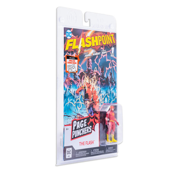 DC Comics Comic Flashpoint + The Flash figure 7cm multifärg