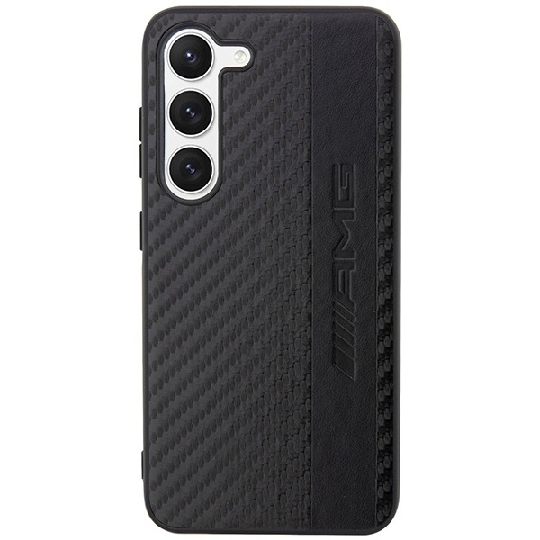 AMG AMHCS23MBLSCA S23+ S916 black/black hardcase Carbon Stripe&amp;Embossed Black