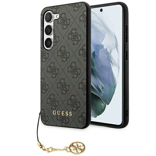 Guess 4G Charms Collection case for Samsung Galaxy S24 - black Black