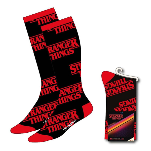 Stranger Things Socks Logo 38-45 Multicolor