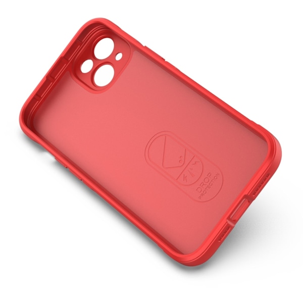 Magic Shield Case case for iPhone 14 Plus flexible armored cover red Red