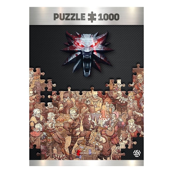 The Witcher Premium Puzzle Birthday (1000 pieces) multifärg