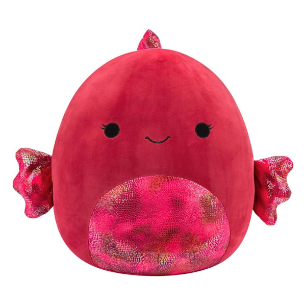 Squishmallows Plush Figure Raspberry Betta Fish Barella 40 cm Multicolor