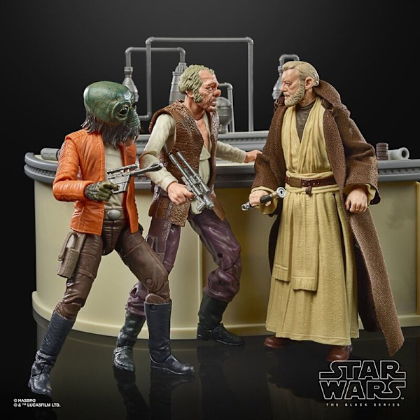 Star Wars Black Series The Power Of The Force Cantina Showdown pack figure 15cm multifärg