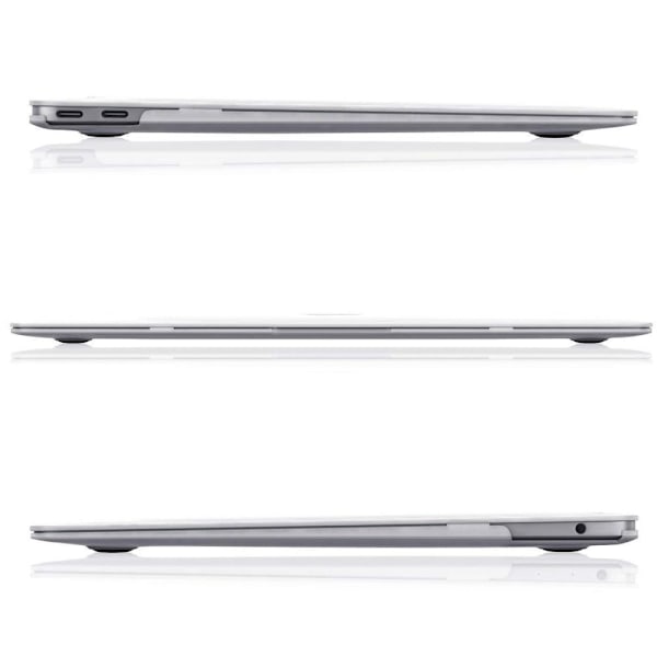 Tech-Protect SmartShell case for MacBook Air 13&quot; M2 / M3 / 2022-2024 - matte Semi-transparent