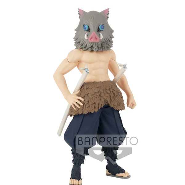 Kimetsu no Yaiba Demon Slayer Inosuke Hashibira Grandista figur 24cm Multicolor