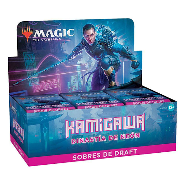 Magic the Gathering Kamigawa: Neon Dynasty Draft Booster Display (36) spanish multifärg