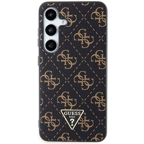 Guess 4G Triangle case for Samsung Galaxy S24 - black Black