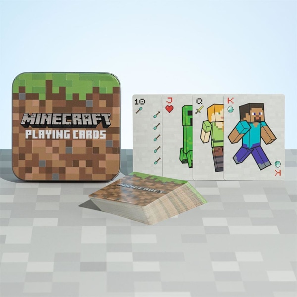 Minecraft spelkort multifärg