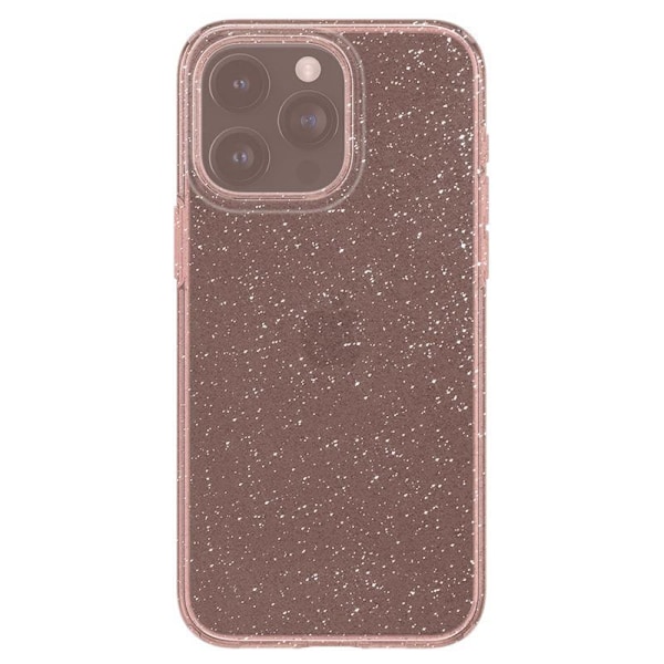 Spigen Liquid Crystal Glitter iPhone 15 Pro Case - Pink/Clear Transparent || Pink