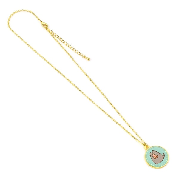 Pusheen Pendant & Necklace Blue Pizza Multicolor