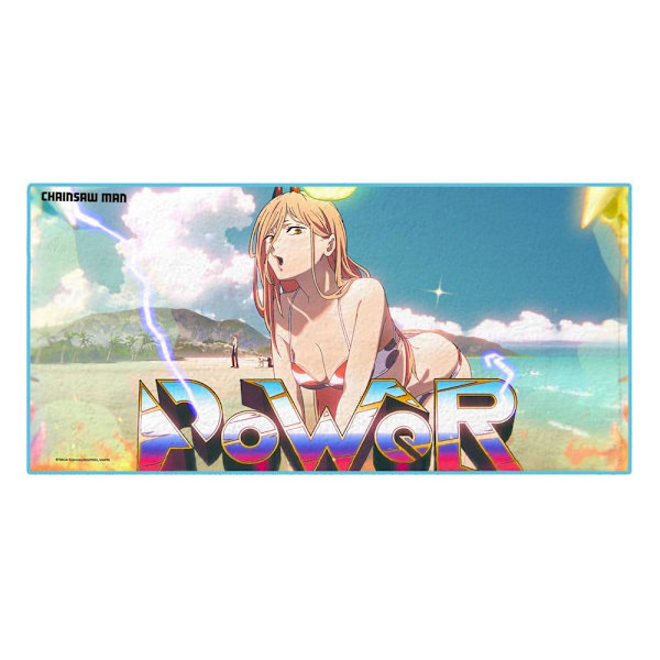 Chainsaw Man Towel Power 150 x 75 cm multifärg