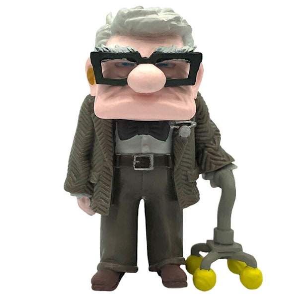 Disney Up Carl Fredricksen figure 6cm multifärg