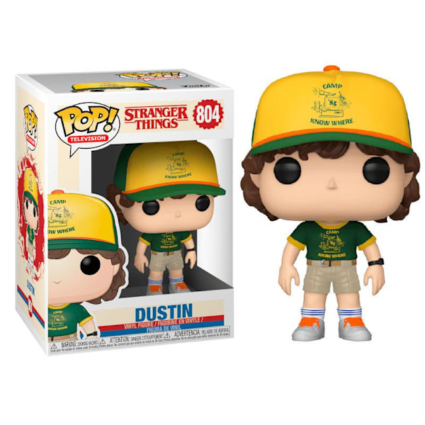 POP figure Stranger Things 3 Dustin At Camp Multicolor