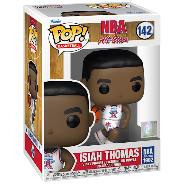 POP-figur NBA All Star Isiah Thomas 1992 multifärg