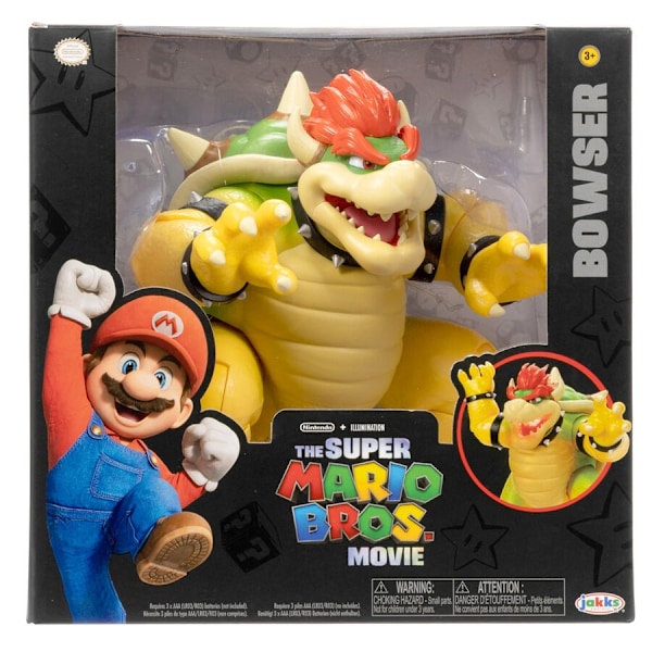 Super Mario Bros The Movie Bowser figure 17,5cm Multicolor