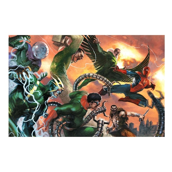 Marvel Art Print The Amazing Spider-Man vs Sinister Six 61 x 41 cm - unframed Multicolor