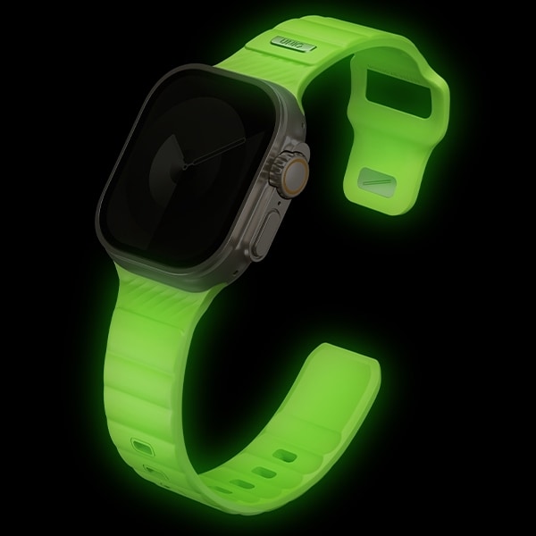 Uniq Stride SE Apple Watch strap 42/41/40mm FKM Rubber Strap lume