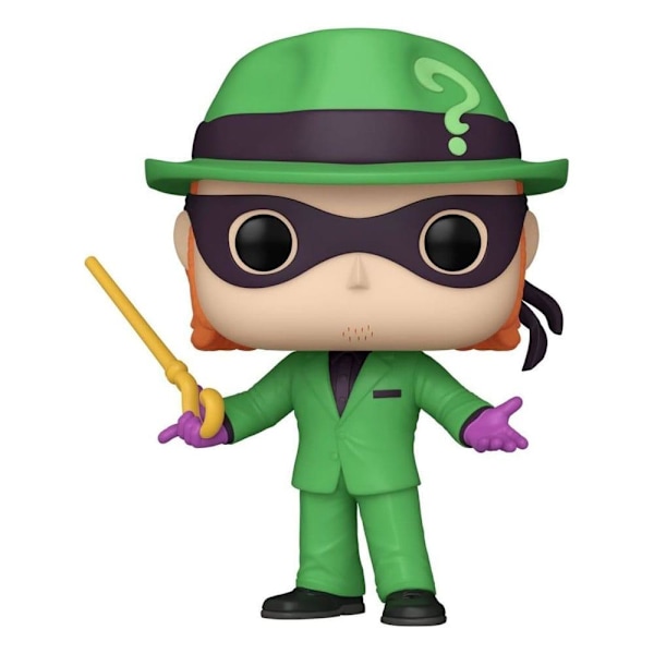 DC Comics Series POP! Heroes Vinyl Riddler(Arkhamverse) 9 cm Multicolor