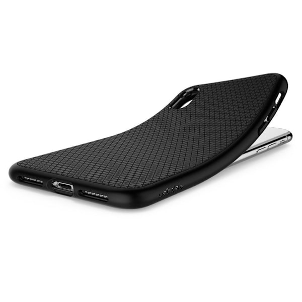 Spigen Liquid Air iPhone XR Case - Matte Black Black