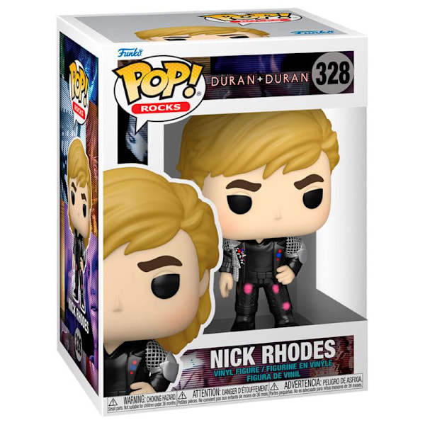 POP figure Rocks Duran Duran Nick Rhodes Multicolor