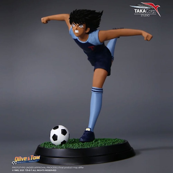 Captain Tsubasa Statue Kojiro Hyuga 22 cm Multicolor