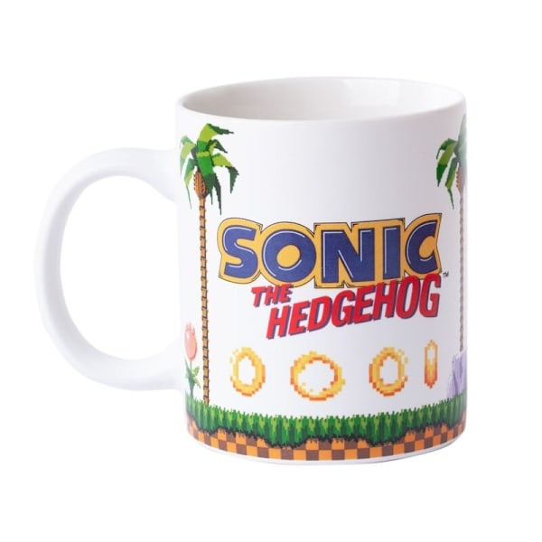 Sonic The Hedgehog Retro Pixel mug 350ml Multicolor