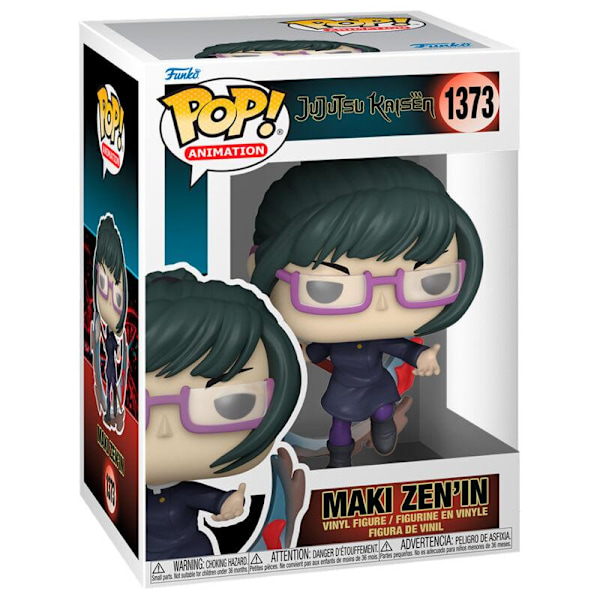 POP figure Jujutsu Kaisen Maki Zenin Multicolor