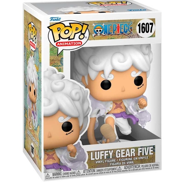 POP figure One Piece Luffy Gear Five multifärg