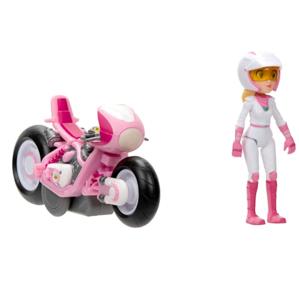 Mario Kart The Movie Peach Kart figure 7cm Multicolor