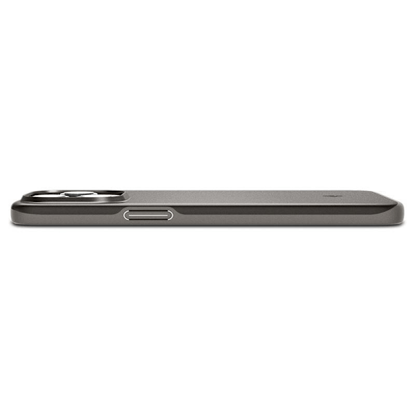 Spigen Thin Fit iPhone 15 Pro Max Case - Metallic Gray Gray