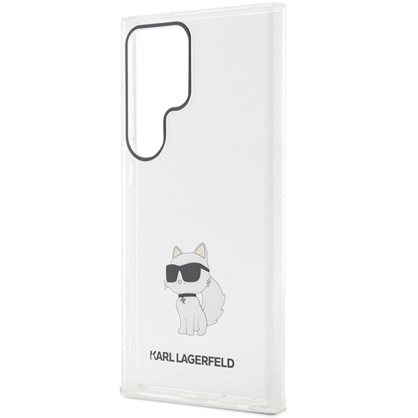 Karl Lagerfeld IML Choupette case for Samsung Galaxy S24 Ultra - transparent Transparent