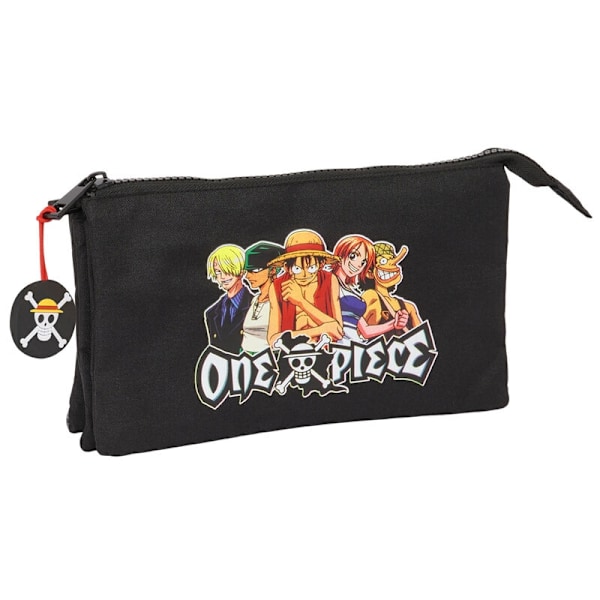 One Piece triple pencil case multifärg