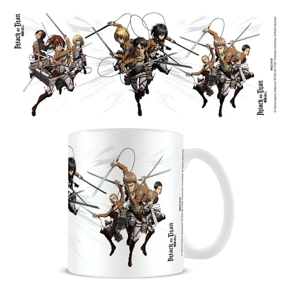 Attack on Titan Mug Character Multicolor