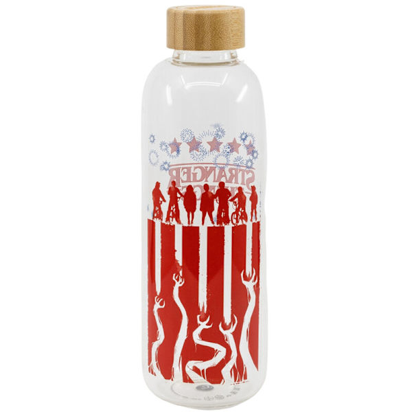 Stranger Things glasflaska 1030ml multifärg