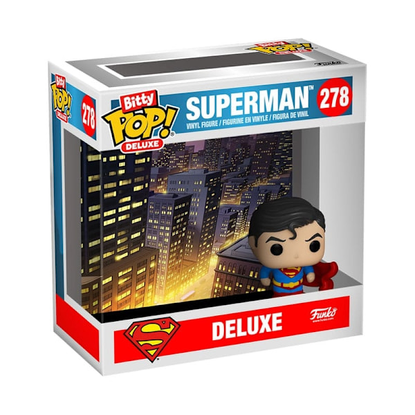 Superman Bitty POP! Deluxe Vinyl Figure Superman(Gargoyle) Display (12) 2,5 cm Multicolor