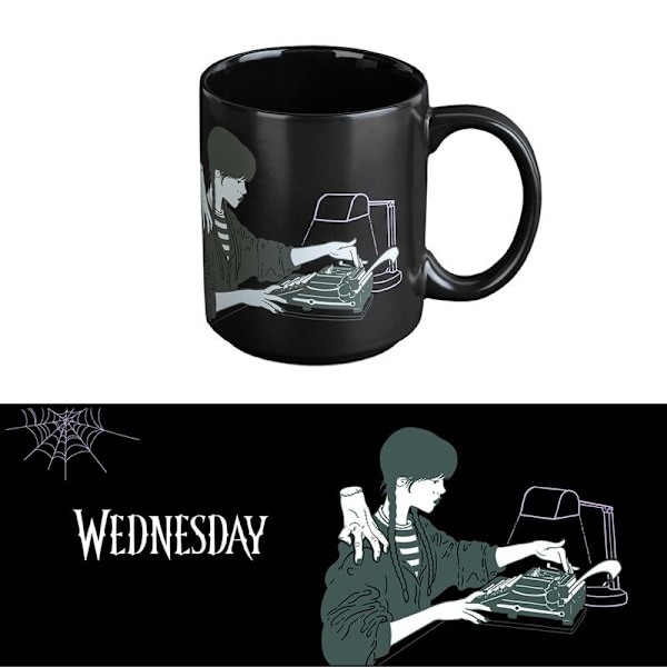 Wednesday Addams mug 350ml multifärg