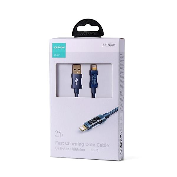 Joyroom S-UL012A12 USB-A / Lightning cable 2.4A 20W 1.2m - blue Blue