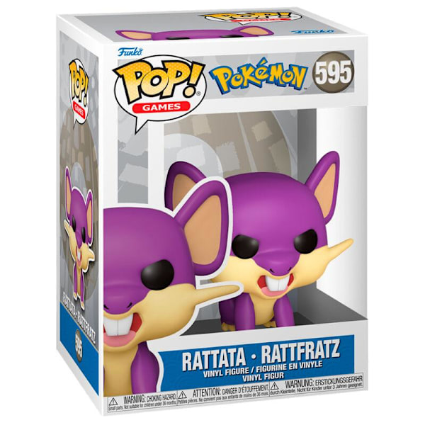 POP figure Pokemon Rattata Multicolor