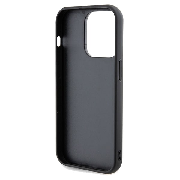 Guess Disco Metal Script case for iPhone 14 Pro Max - black Black