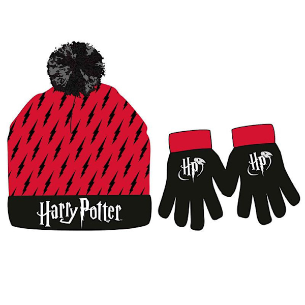 Harry Potter hattu ja hanskat setti Multicolor