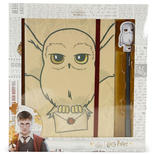 Harry Potter Hedwig setti päiväkirja + kynä Multicolor